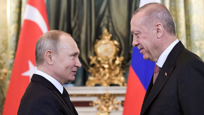 Стартовали переговоры Путина и Эрдогана 