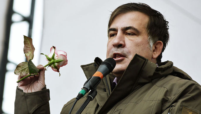 Саакашвили предрек конец Украины в случае победы Порошенко 