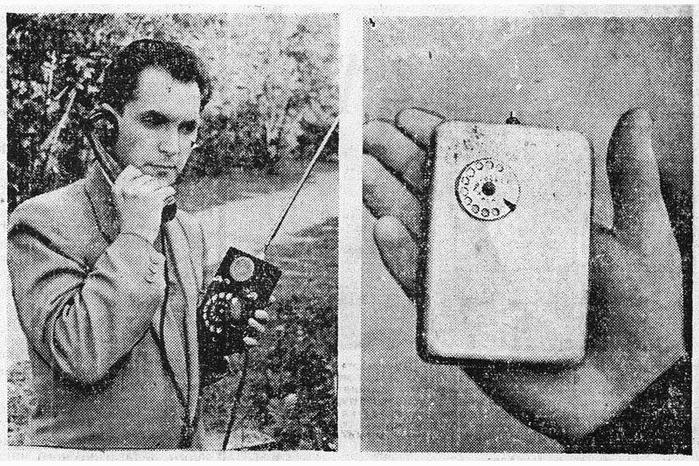Первый мобильный телефон изобрел советский инженер еще в 1957 году 